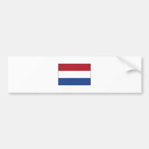 Netherlands FLAG International Bumper Sticker