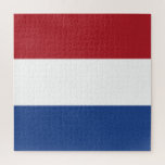Netherlands Flag Jigsaw Puzzle<br><div class="desc">Netherlands Flag</div>