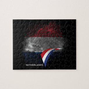 Netherlands flag jigsaw puzzle