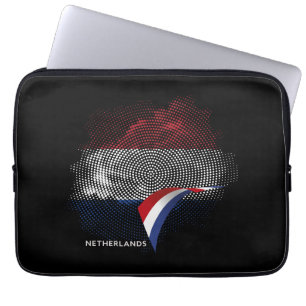 Netherlands flag laptop sleeve
