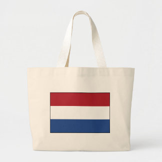 Netherlands Flag Large Tote Bag