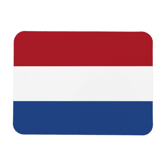 Netherlands Flag Magnet (Horizontal)