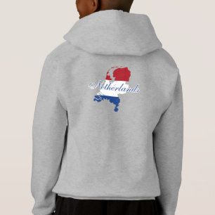 Netherlands Flag Map Souvenir Modern ,Backside