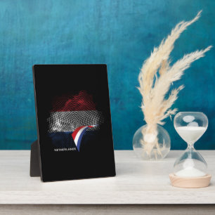 Netherlands flag plaque