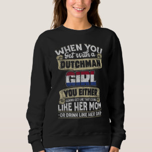 Netherlands Flag Proud Dutch People Men & Women Sweatshirt