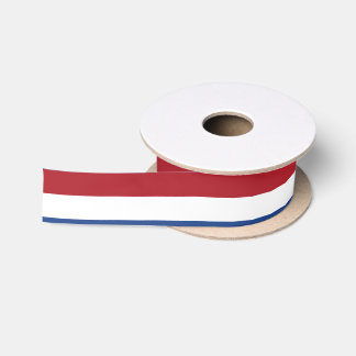 Netherlands Flag Satin Ribbon