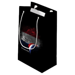 Netherlands flag small gift bag
