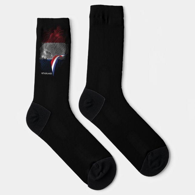 Netherlands flag socks (Right)