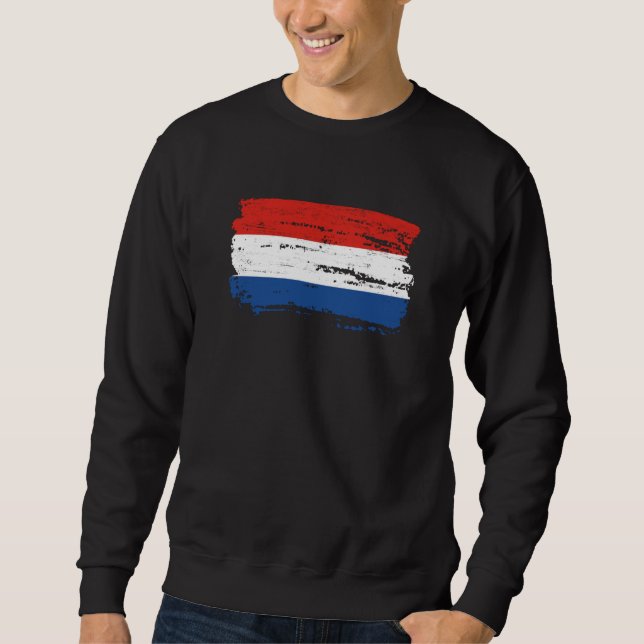 Netherlands Flag Sweatshirt (Front)