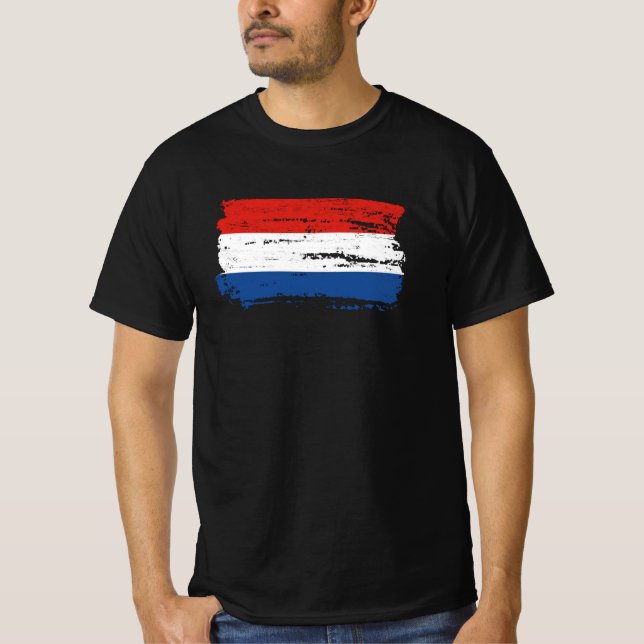 Netherlands Flag T-Shirt (Front)