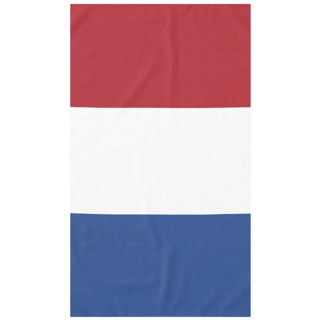 Netherlands Flag Tablecloth (Front)