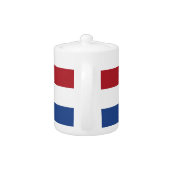 Netherlands Flag Teapot (Back)