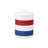 Netherlands Flag Teapot (Front)