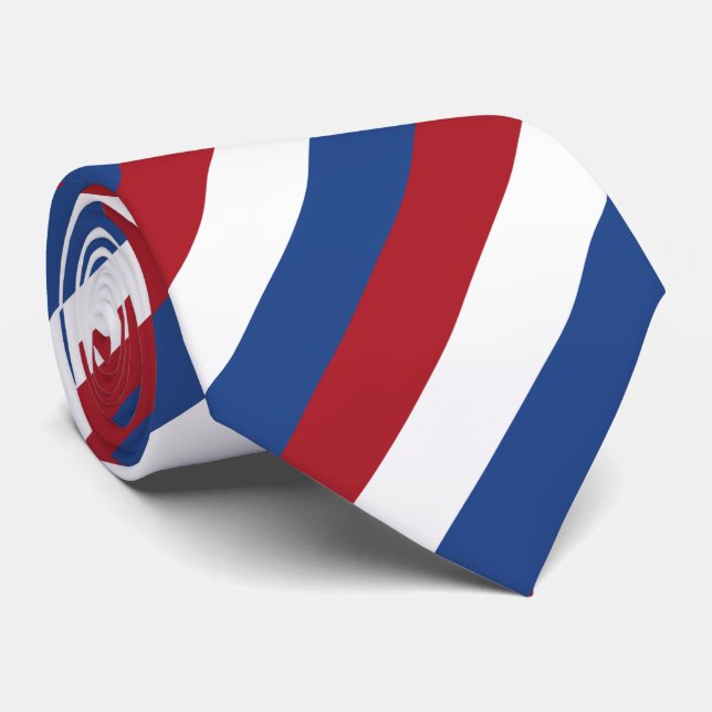 Netherlands Flag Tie (Rolled)