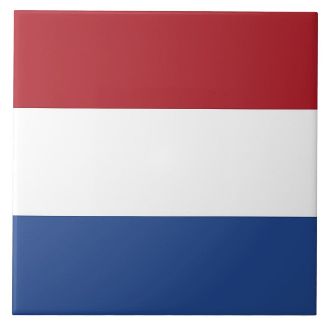 Netherlands Flag Tile (Front)