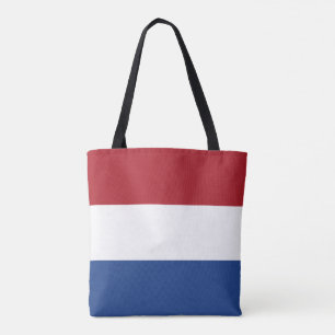 Netherlands Flag Tote Bag