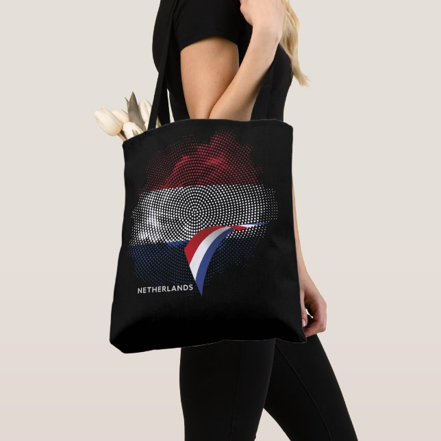 Netherlands flag tote bag (Close Up)