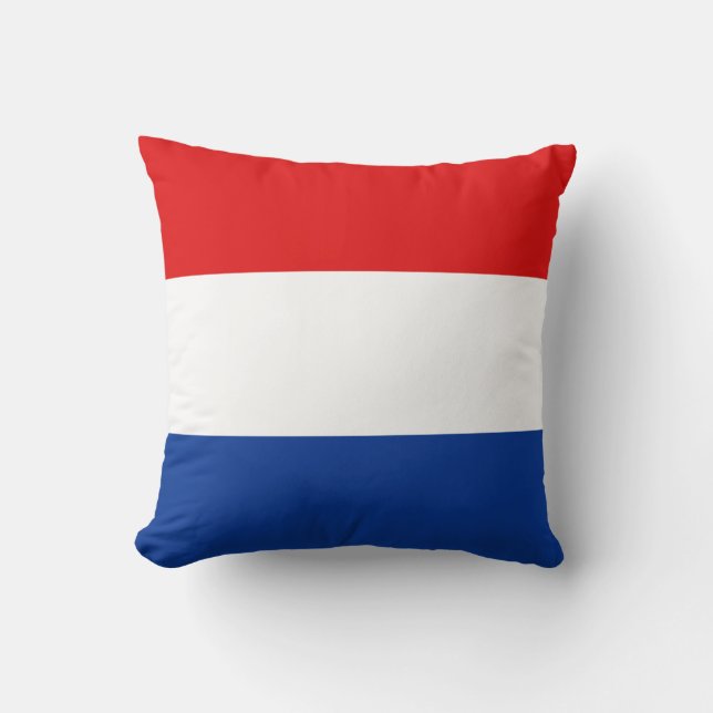 Netherlands Flag x Flag Pillow (Front)
