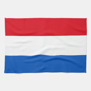 Netherlands Holland Flag Tea Towel