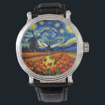 Netherlands Landmark and Landscape Soccer Watch<br><div class="desc">Global football celebration energy capturing passion, unity, and international pride during the biggest tournament in the world Inspired by iconic football moments, vibrant cultures, and the electric atmosphere of fans from every nation Timeless artistic interpretation of the world’s most watched sporting event, designed to connect emotionally with football lovers worldwide...</div>