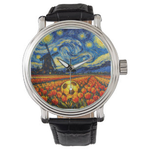 Netherlands Landmark and Landscape Soccer Watch