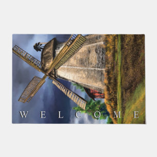 Netherlands Landscape Doormat Welcome