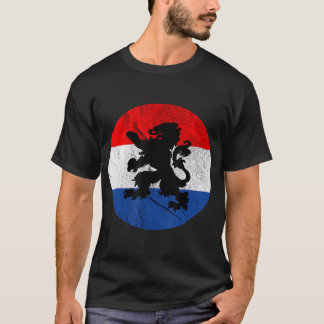 Netherlands Lion Oranje Crest Nederland Dutch Flag T-Shirt