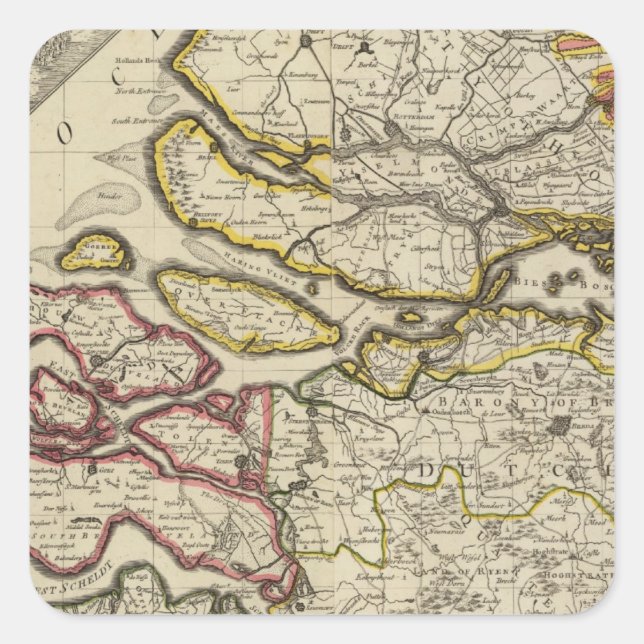 Netherlands north square sticker (Front)