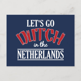 Netherlands postcard, customisable postcard