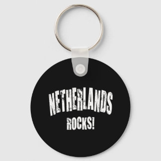 Netherlands Rocks! Key Ring