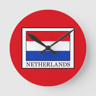 Netherlands Round Clock