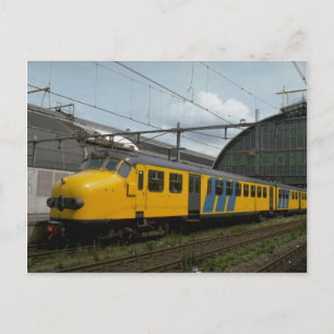 Netherlands, Ry MU electric cars Postcard