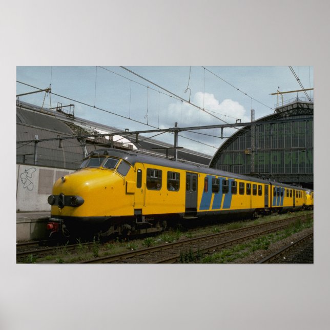 Netherlands, Ry MU electric cars Poster (Front)