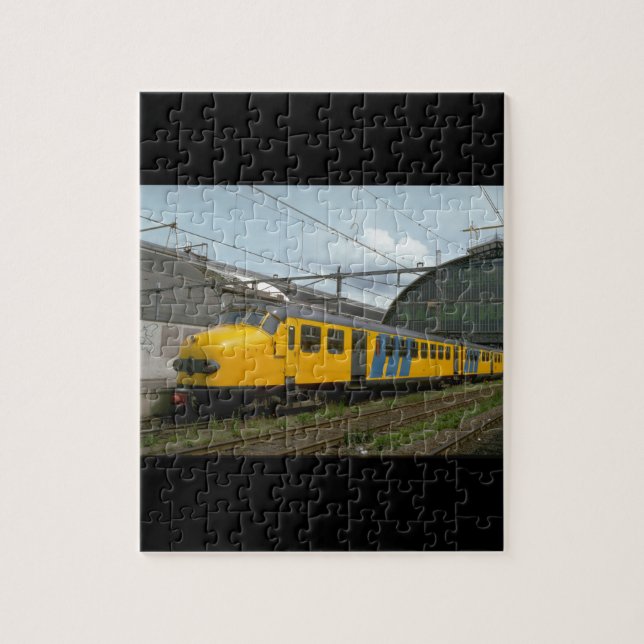 Netherlands, Ry MU electric_Trains of the World Jigsaw Puzzle (Vertical)