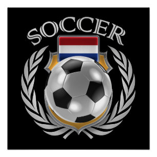 Netherlands Soccer 2016 Fan Gear Poster