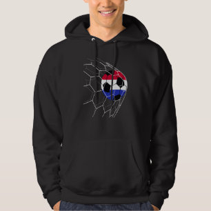 Netherlands Soccer Netherlands Flag Football Hoodie