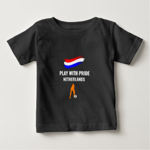 Netherlands Soccer Pride 2026 Jersey Baby T-Shirt