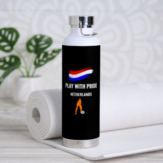 Netherlands Soccer Pride 2026 Jersey Water Bottle
