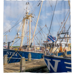 NETHERLANDS - STAVOREN - MEDIA APRIL 2017: Docked Shower Curtain