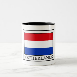 Netherlands Two-Tone Coffee Mug