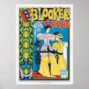 Netherlands Vintage Advertising Poster Restored