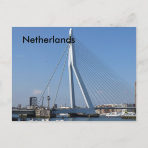 Netherlands Vintage Travel Tourism Add Postcard