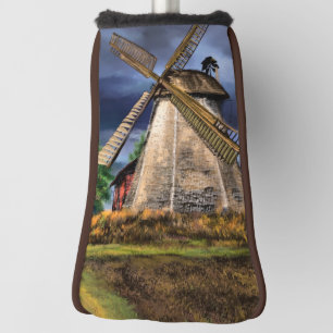 Netherlands Windmill Golf Head Cover