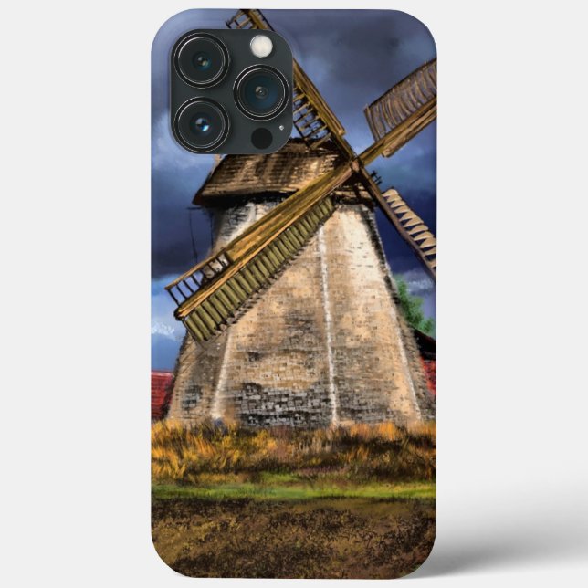 Netherlands Windmill iPhone Case (Back)