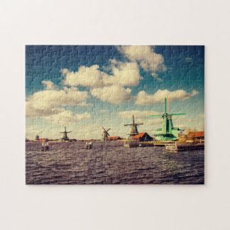 Netherlands Windmill Jigsaw Puzzle