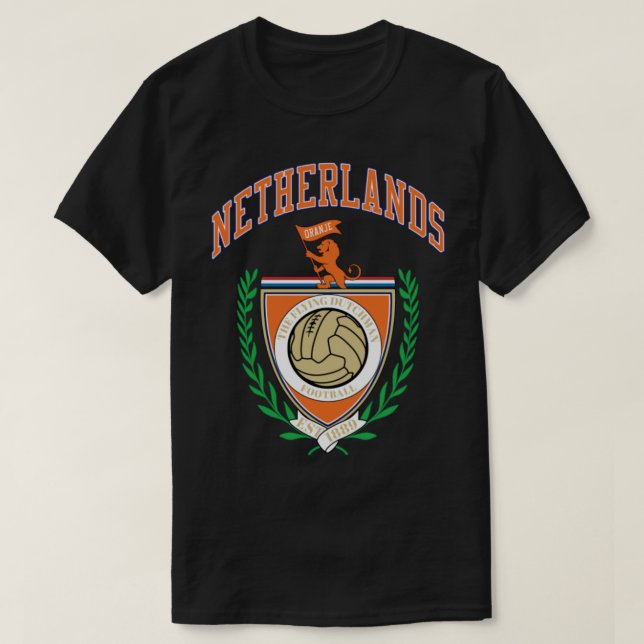 Netherlands World Cup Vintage T-Shirt (Design Front)