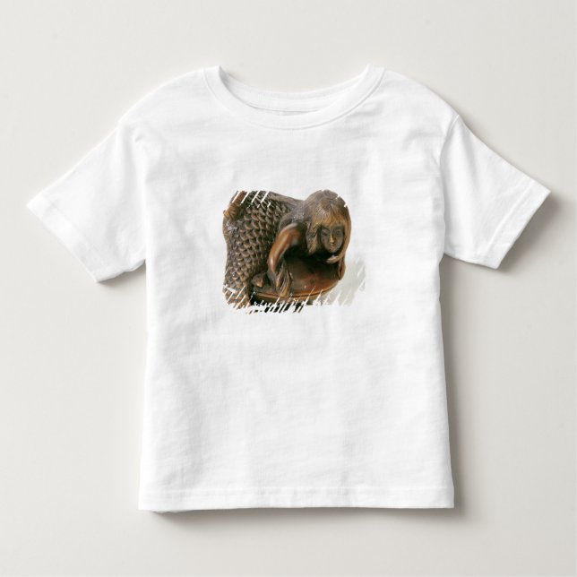 Netsuke carved in the shape of a mermaid toddler T-Shirt (Front)
