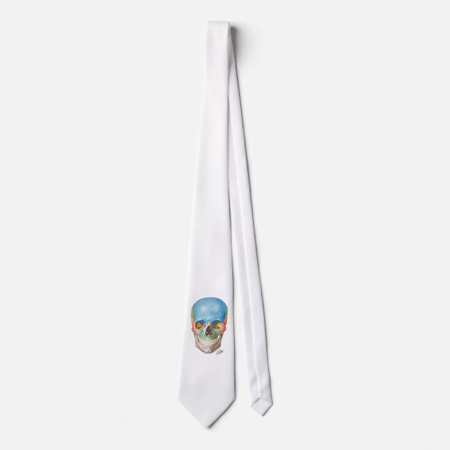 Netter Skull Neck Tie (Front)