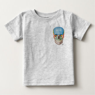 Netter Skull on a Baby one-piece T-Shirt