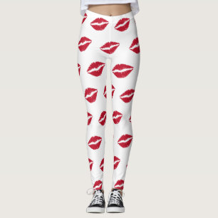 Network Lips Kiss Leggings